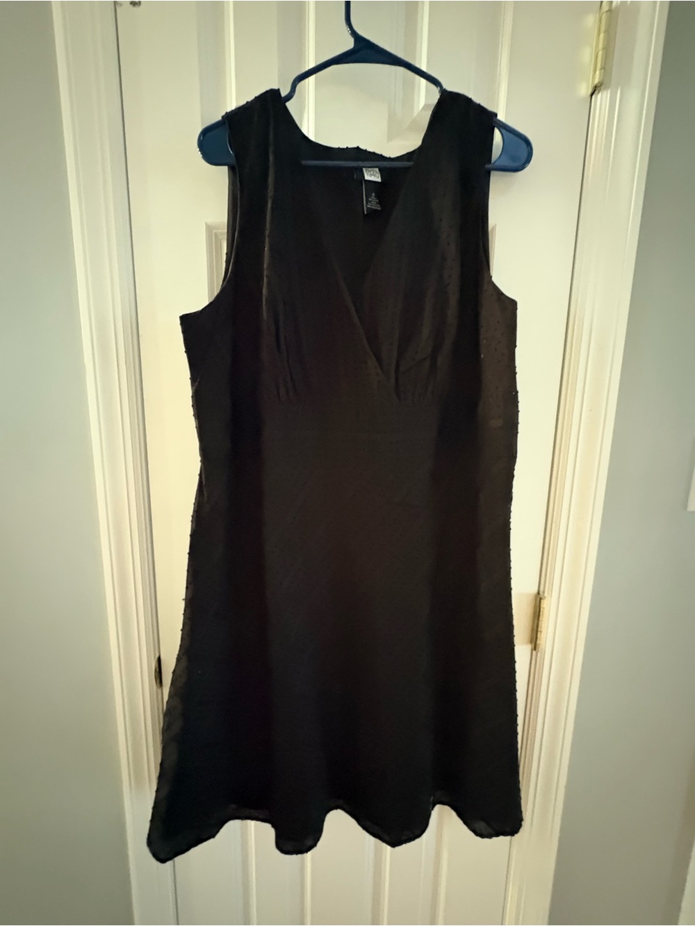Classic Black Sleeveless A-Line Dress